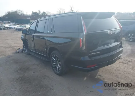2021 Cadillac Escalade Esv 4Wd Sport z USA, uszkodzony, nr VIN 1GYS4NKL7MR205103